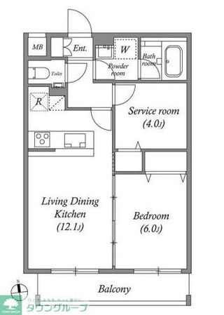 オーパスホームズ武蔵小金井の物件間取画像